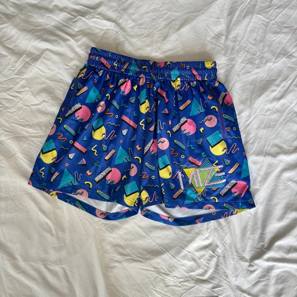 90s Print Men's Athetic Shorts